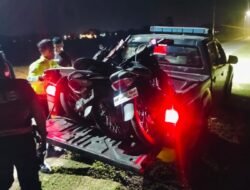 Intensifkan KRYD Blue Light, 7 Motor dan 7 Remaja Diamankan dari Dugaan Balap Liar