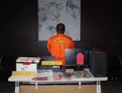 Terduga Pelaku Pemalsuan STNK, di Amankan Satreskrim Polres Batubara