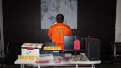 Terduga Pelaku Pemalsuan STNK, di Amankan Satreskrim Polres Batubara