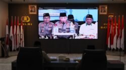 Kapolres Batubara Ikuti Pembinaan Rohani Bersama Kapolri dan Gus Baha Secara Virtual