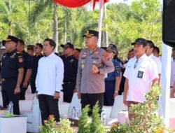 Sinergi Jaga Perairan, Kapolres Batu Bara Hadiri Apel Gabungan Batu Bara–Sergai