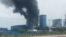 Viral di Media Sosial, Pabrik PT Evyap di KEK Sei Mangkei Terbakar