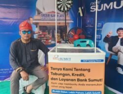 Bank Sumut Cabang Lima Puluh Dukung Batu Bara Bertanjak, Hadirkan Stan di Lokasi Acara