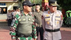 Sukseskan Pilkades Serentak 2026, Dandim 0208/Asahan Hadiri Apel Kesiapan Pengamanan TPS