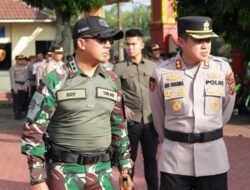 Sukseskan Pilkades Serentak 2026, Dandim 0208/Asahan Hadiri Apel Kesiapan Pengamanan TPS