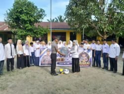Police Go To School Serentak, Polres Batu Bara Edukasi Pelajar tentang Kamtibmas dan Bahaya Narkoba