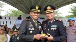 Kapolres Batu Bara Ikuti Berjalannya Upacara HUT ke-81 TNI di Kabupaten Asahan