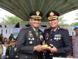 Kapolres Batu Bara Ikuti Berjalannya Upacara HUT ke-81 TNI di Kabupaten Asahan
