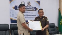 Perkuat Kepastian Hukum, PT PBB dan Kejari Batu Bara Teken MoU
