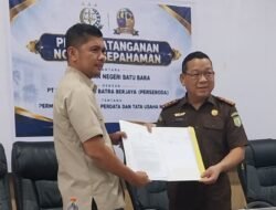 Perkuat Kepastian Hukum, PT PBB dan Kejari Batu Bara Teken MoU