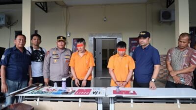 Polres Batu Bara Gerebek Sarang Narkoba di Gang Firaun, Tiga Pria Diamankan dan 11,41 Gram Sabu Disita
