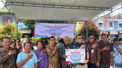 INALUM Salurkan Bantuan kepada 46 KK Korban Puting Beliung di Kabupaten Toba
