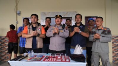 Polres Batu Bara Gempur Sarang Narkoba di Nibung Hangus, Empat Orang Diamankan dan 17,75 Gram Sabu Disita