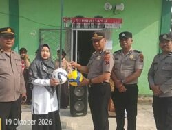 Kapolsek Lima Puluh Berikan Penyuluhan Bahaya Narkoba, Tawuran dan Bullying kepada Pelajar MTs Al Washliyah