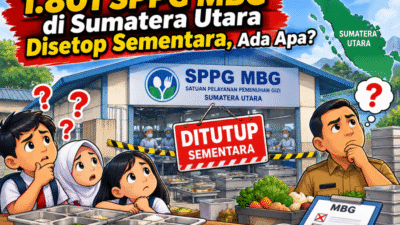 1.801 SPPG MBG di Sumatera Utara Disetop Sementara, Ada Apa?